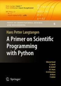 Enlarge image Cover: A Primer on Scientific Programming with Python - Springer