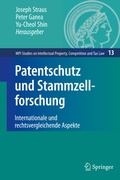 Cover: Patentschutz und Stammzellforschung - Springer