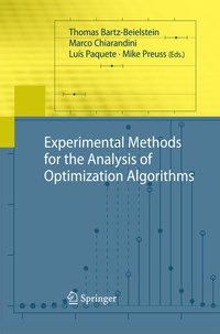 Enlarge image Cover: Experimental Methods for the Analysis of Optimization Algorithms - Springer