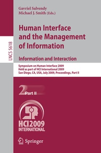 Abbildung von: Human Interface and the Management of Information. Information and Interaction - Springer