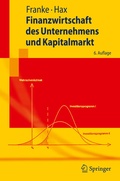 Cover: Finanzwirtschaft des Unternehmens und Kapitalmarkt - Springer