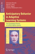 Cover: Anticipatory Behavior in Adaptive Learning Systems - Springer