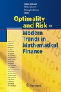 Cover: Optimality and Risk - Modern Trends in Mathematical Finance - Springer