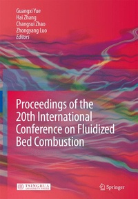 Enlarge image Cover: Proceedings of the 20th International Conference on Fluidized Bed Combustion - Springer