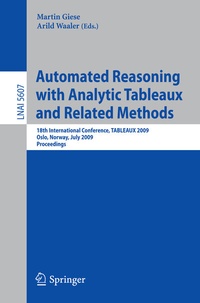 Abbildung von: Automated Reasoning with Analytic Tableaux and Related Methods - Springer