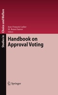 Cover: Handbook on Approval Voting - Springer