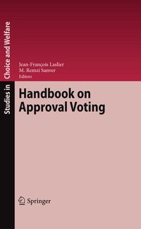 Enlarge image Cover: Handbook on Approval Voting - Springer