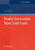 Cover: Power Generation from Solid Fuels - Springer