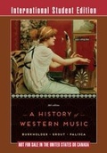 Cover: A History of Western Music - WW Norton & Co