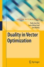 Cover: Duality in Vector Optimization - Springer