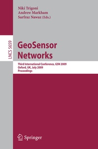 Enlarge image Cover: GeoSensor Networks - Springer