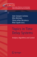Cover: Topics in Time Delay Systems - Springer