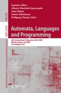 Cover: Automata, Languages and Programming - Springer