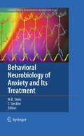 Cover: Behavioral Neurobiology of Anxiety and Its Treatment - Springer