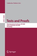 Cover: Tests and Proofs - Springer
