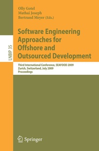 Abbildung von: Software Engineering Approaches for Offshore and Outsourced Development - Springer