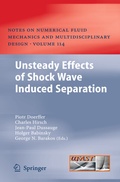 Cover: Unsteady Effects of Shock Wave induced Separation - Springer