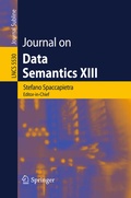 Cover: Journal on Data Semantics XIII - Springer