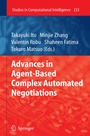 Cover: Advances in Agent-Based Complex Automated Negotiations - Springer