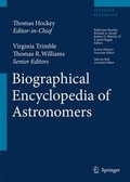 Cover: Biographical Encyclopedia of Astronomers - Springer