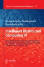 Cover: Intelligent Distributed Computing III - Springer