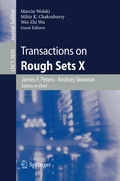 Cover: Transactions on Rough Sets X - Springer