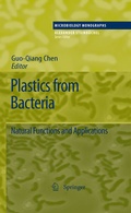 Cover: Plastics from Bacteria - Springer