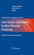 Cover: Laser-Surface Interactions for New Materials Production - Springer