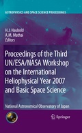 Cover: Proceedings of the Third UN/ESA/NASA Workshop on the International Heliophysical Year 2007 and Basic Space Science - Springer