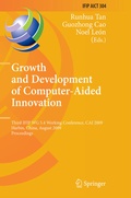 Cover: Growth and Development of Computer Aided Innovation - Springer