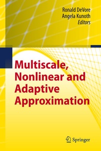 Enlarge image Cover: Multiscale, Nonlinear and Adaptive Approximation - Springer