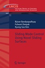 Cover: Sliding Mode Control Using Novel Sliding Surfaces - Springer