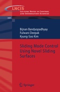 Cover: Sliding Mode Control Using Novel Sliding Surfaces - Springer