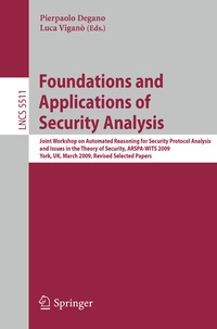 Abbildung von: Foundations and Applications of Security Analysis - Springer