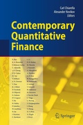 Cover: Contemporary Quantitative Finance - Springer
