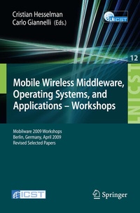 Abbildung von: Mobile Wireless Middleware, Operating Systems and Applications - Workshops - Springer