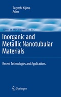 Cover: Inorganic and Metallic Nanotubular Materials - Springer