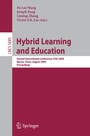 Bild: Hybrid Learning and Education - Springer