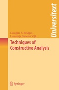 Cover: Techniques of Constructive Analysis - Springer