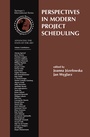 Cover: Perspectives in Modern Project Scheduling - Springer
