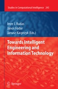 Cover: Towards Intelligent Engineering and Information Technology - Springer