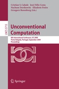 Cover: Unconventional Computation - Springer
