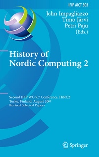 Enlarge image Cover: History of Nordic Computing 2 - Springer