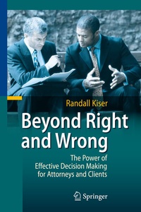 Abbildung von: Beyond Right and Wrong - Springer