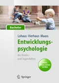Abbildung von: Entwicklungspsychologie des Kindes- und Jugendalters für Bachelor. Lesen, Hören, Lernen im Web (Lehrbuch mit Online-Materialien) - Springer