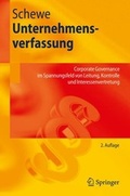 Cover: Unternehmensverfassung - Springer