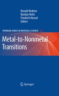 Abbildung von: Metal-to-Nonmetal Transitions - Springer
