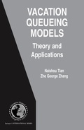 Cover: Vacation Queueing Models - Springer