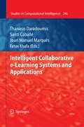 Cover: Intelligent Collaborative e-Learning Systems and Applications - Springer