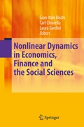 Cover: Nonlinear Dynamics in Economics, Finance and the Social Sciences - Springer